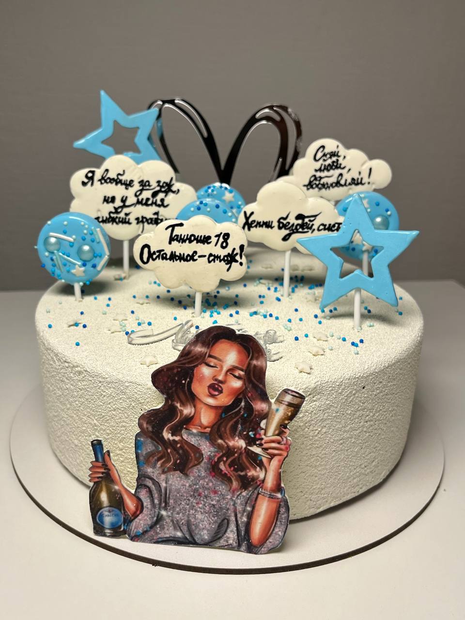 Торт на день рождения