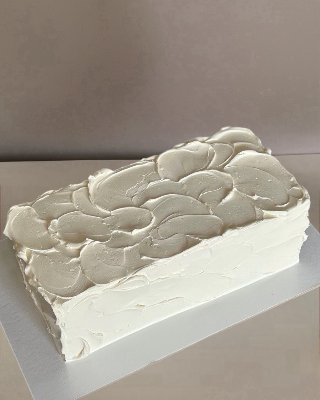 Торт в шпательной технике