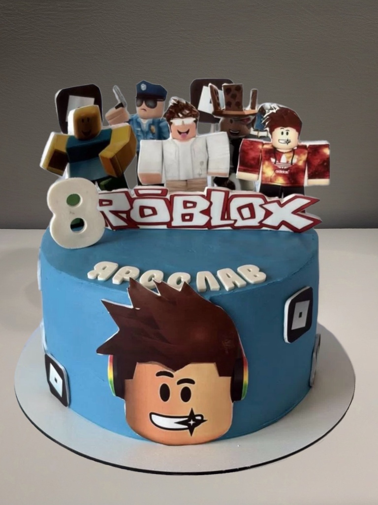 Торт Roblox